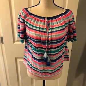 Lily Pulitzer flutter top